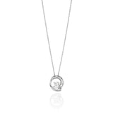 SIGN Fire and Ice silver necklace