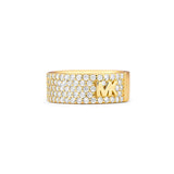 MICHAEL KORS Premium gylltur hringur með zirkonia MKC1555