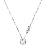 MICHAEL KORS Premium silfurhálsmen með zirkonia MKC1208
