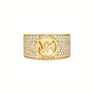 MICHAEL KORS Premium gylltur hringur með zirkonia MKJ8063