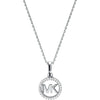 MICHAEL KORS Silfurhálsmen með zirkon steinum