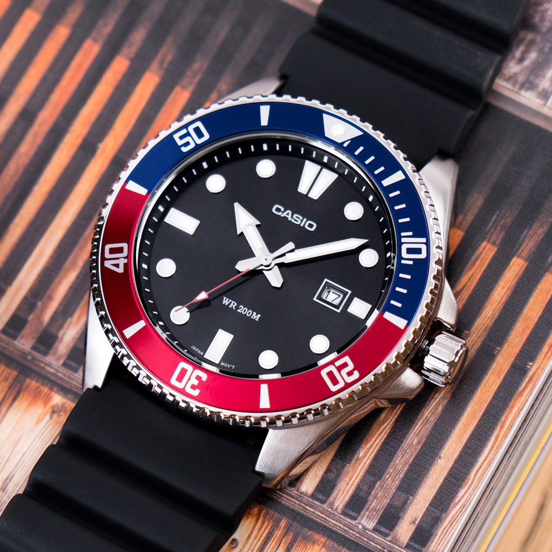 CASIO Timeless Collection MDV-107-1A3VEF 'Duro' 44mm