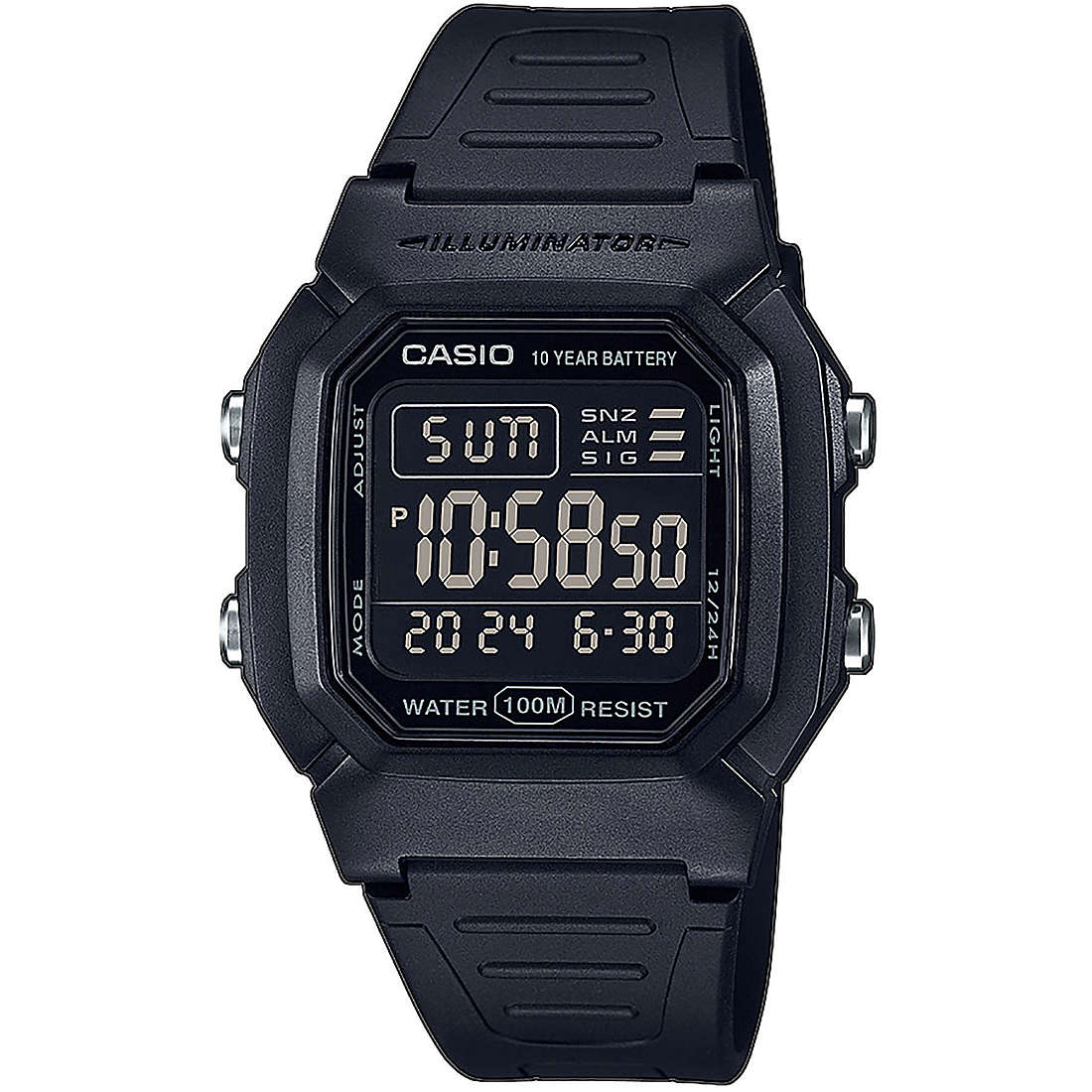 CASIO Timeless Collection W-800H-1BVES